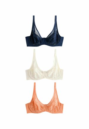 Next 3 PACK - Underwired bra - orange
