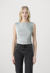 Gina Tricot - BOATNECK - Toppi - iron Pienoiskuva 1