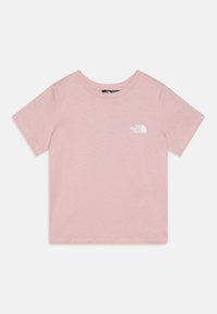 The North Face KID BOX TEE UNISEX - Apdrukāts T-krekls - pink clover