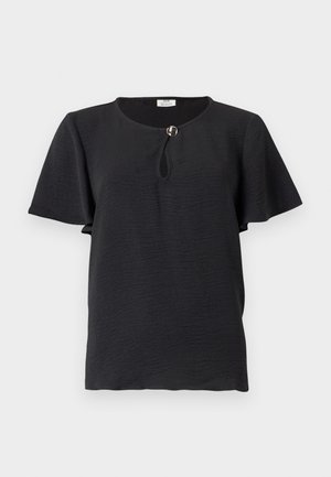 JDY, JDYDIVYA LIFE BUTTON - Camicetta - black
