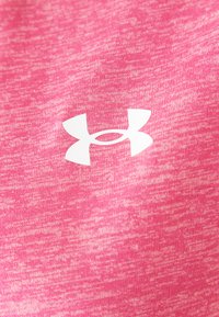 Under Armour TWIST - Sports T-shirt - super pink/white