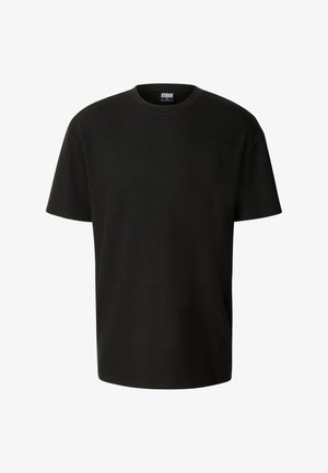 Urban Classics, LOOSE STRUCTURED TEE - Lihtne T-särk - black