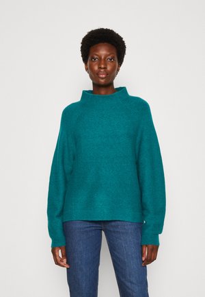TOM TAILOR COSY RAGLAN - Pullover - ever green melange