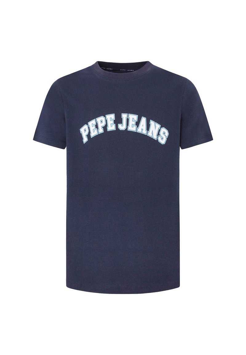 Pepe Jeans T-shirt print donkerblauw