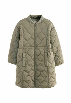 SHOWER RESISTANT LONGLINE QUILTED - Vinterkappa /-rock - khaki green