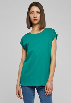 Urban Classics EXTENDED SHOULDER - T-Shirt basic - fresh green