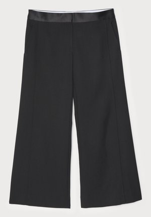 Victoria Beckham SIDE PANEL TROUSER - Bukser - black