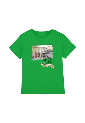 Warner Brothers, HARRY POTTER HOGWARTS EXPRESS FLYING FORD ANGLIA UNISEX - T-Shirt print - dark green