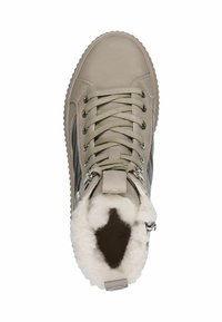 Tamaris Stivaletti con plateau - champagne