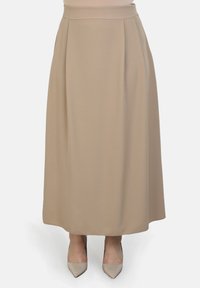 Modanisa PLUS SIZE ALIA - Maksihame - beige