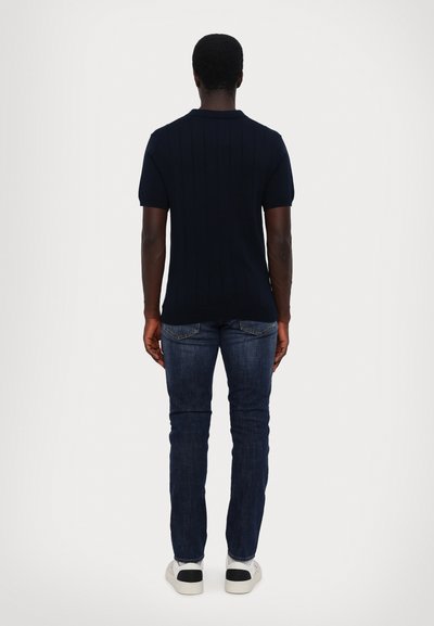 Ron Dorff TENNIS VERTICAL LINES - Polo - navy