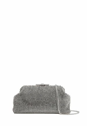 Reiss ADALINE EMBELLISHED - Pikkulaukku - silver coloured