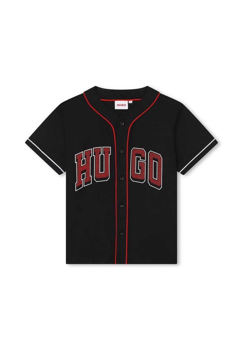HUGO Kids Overhemd zwart HUGO Kids Overhemd zwart