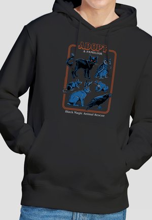 STEVEN RHODES ADOPT A FAMILIAR - Hoodie - black