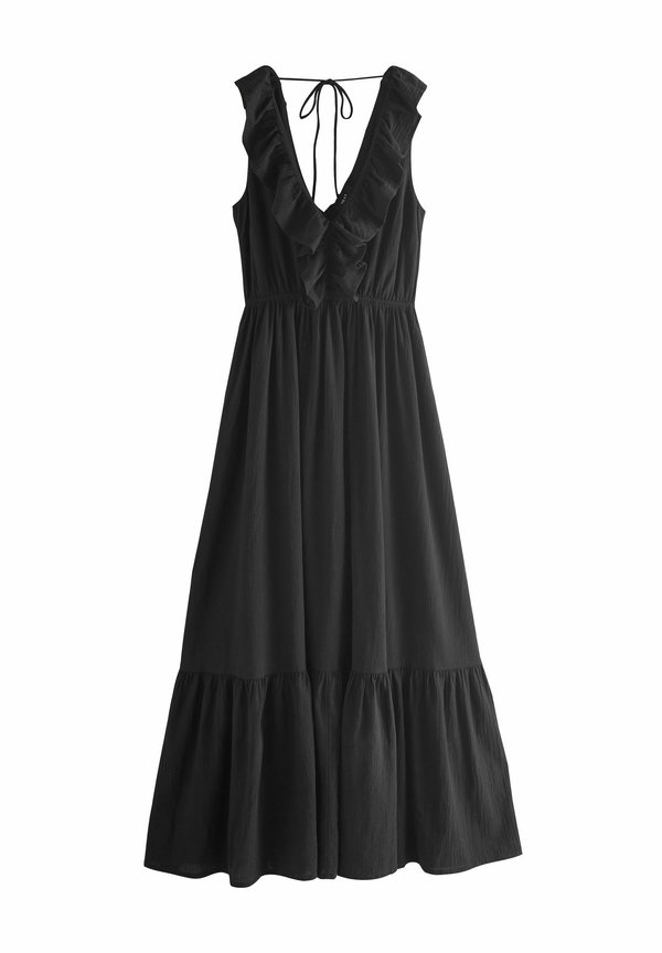 REGULAR FIT - PLUNGE NECK - Maxikleid