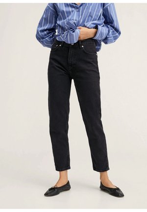 Vaqueros rectos - black denim