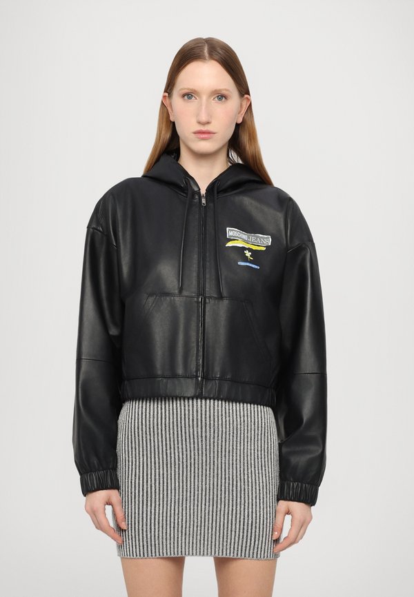 PUNK - Lederjacke - fantasia nero