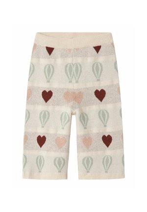WIDE LEG - Hlače - pastel parchment