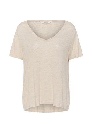 Cream, CRFULLA T-SHIRT - Basic póló - crispy sand