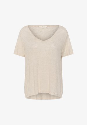 Cream, CRFULLA T-SHIRT - Basic póló - crispy sand