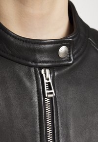 Belstaff NEW MOLLISON JACKET - Δερμάτινο μπουφάν - black