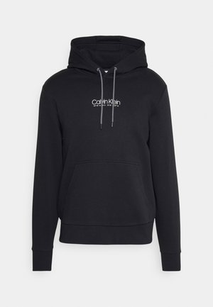 LOGO COORDINATES HOODIE - Felpa - black