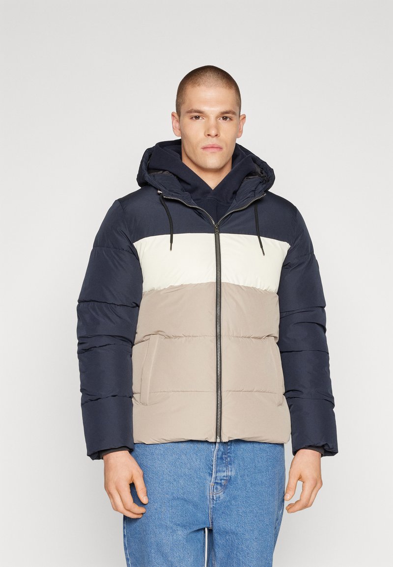 Only & Sons MELVIN QUILTED HOOD JACKET Winter jacket dark navy/dark