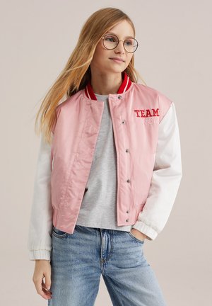 WE Fashion Bomberjakke - light pink