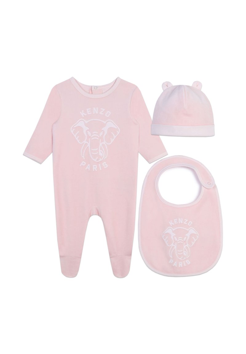 KENZO kids SET - Bonnet - veiled rose