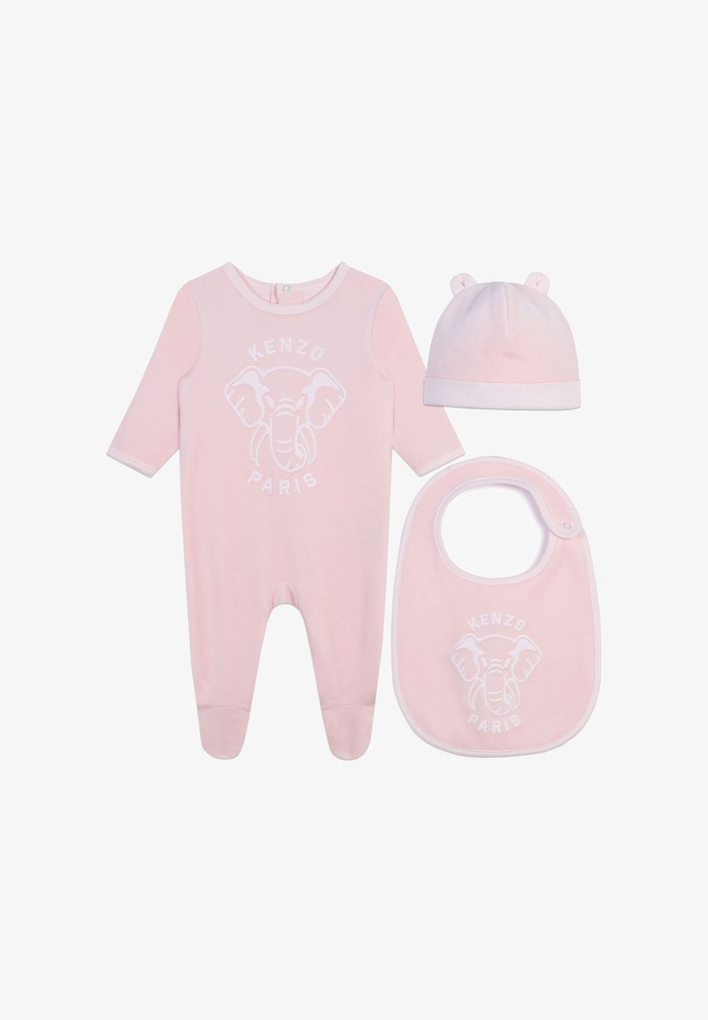 KENZO kids SET - Bonnet - veiled rose