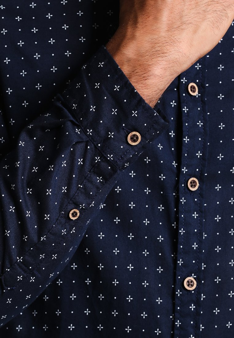 TOM TAILOR DENIM Skjorte originalblå melert Zalando.no TOM TAILOR DENIM Skjorte originalblå melert Zalando.no