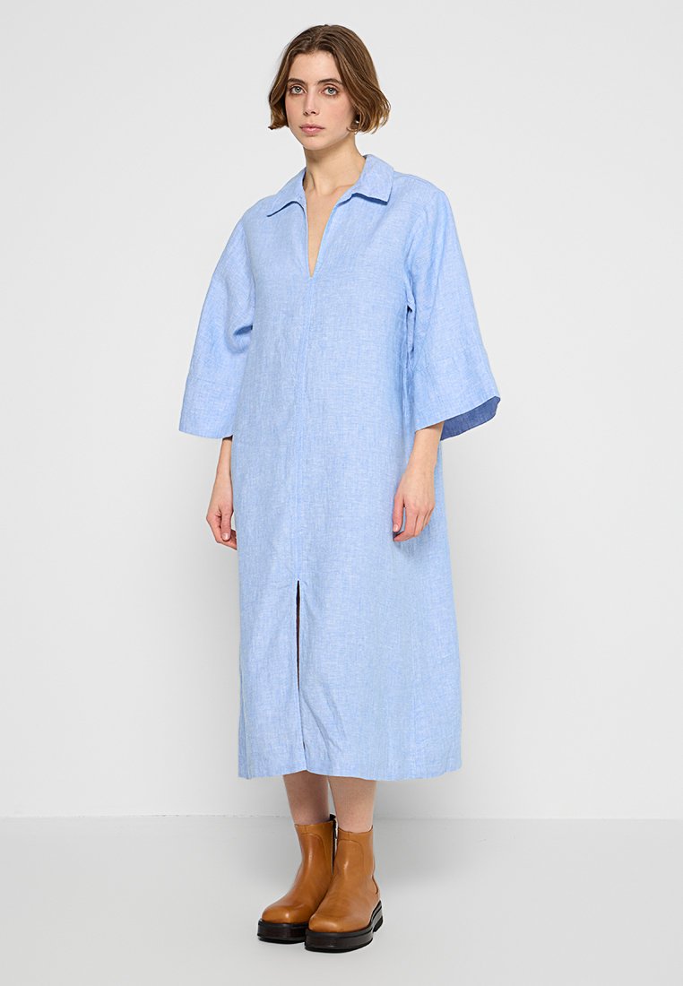 Samsøe Samsøe Blousejurk blauw