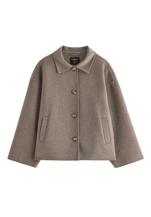 Lindex, Let jakke / Sommerjakker - dark beige melange