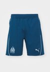 OLYMPIQUE MARSEILLE CASUALS SHORTS - Club wear - ocean tropic/turquoise surf