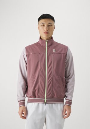 HERITAGE - Training jacket - smokey mauve/platinum violet