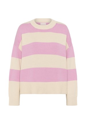 Part Two SERAFINE - Jumper - prism pink stripe