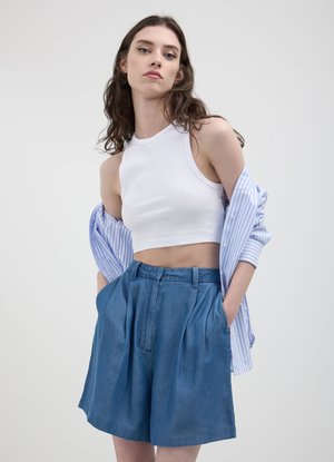 Calliope Shorts di jeans - blu