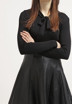 Strickpullover - black