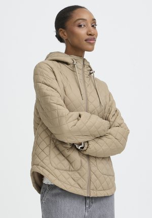 BERTA HOOD  2 - Giacca da mezza stagione - chinchilla