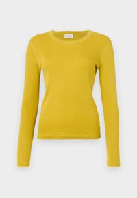 CREW NECK LONG SLEEVE - Ilgarankovis viršutinės dalies drabužis - golden yellow