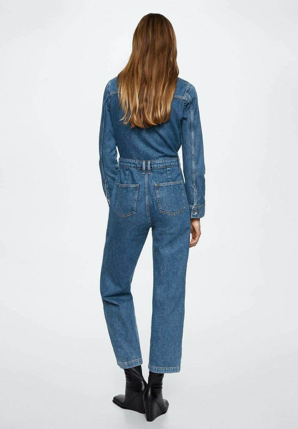 Mango OLIVIA - Jumpsuit - middenblauw/blauw - Zalando.nl