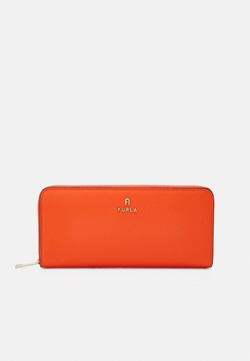 Furla CAMELIA XL ZIP AROUND SLIM Wallet clivia/orange Zalando.co.uk