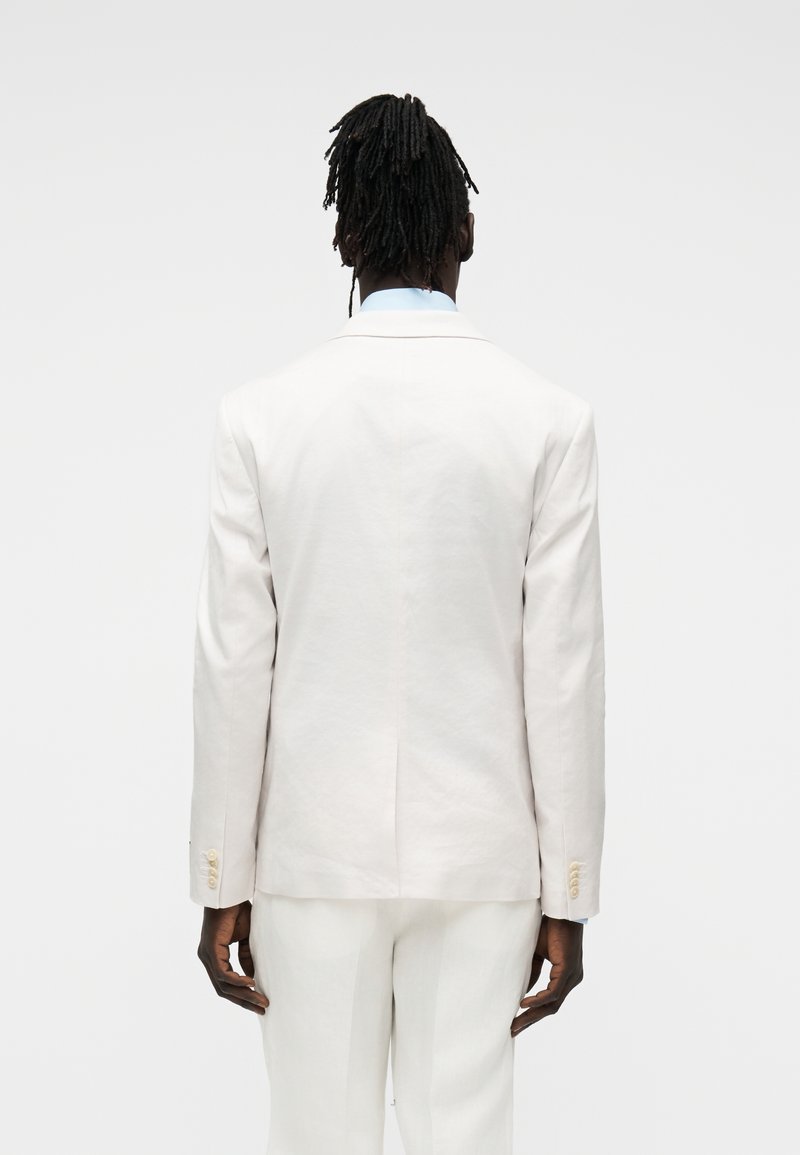 Calvin Klein SLIM SEASONAL TAILORING - Sako - white sand