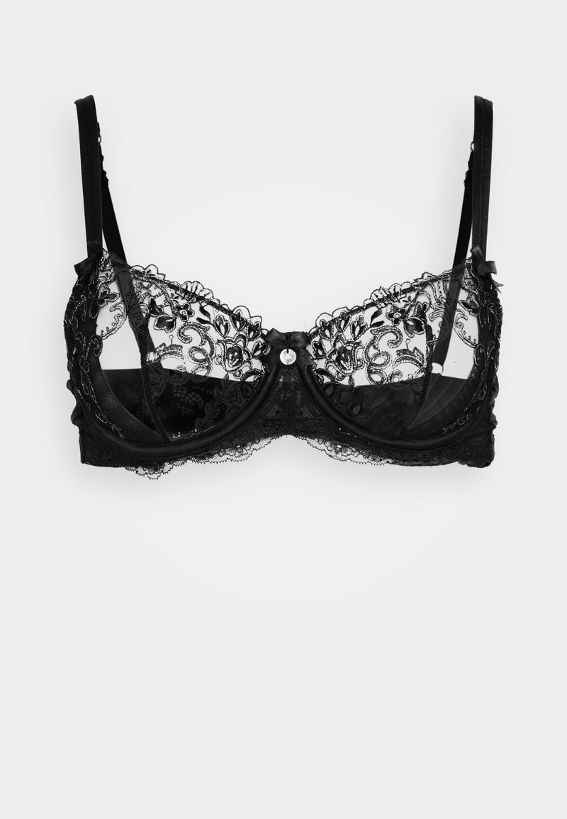 Boux Avenue REGAL - Balconette bra - black mix/black - Zalando.co.uk