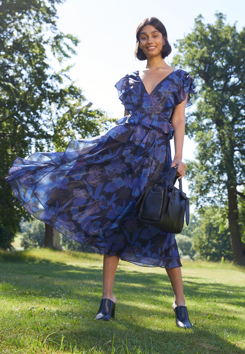 Ted Baker VERTEY Cocktailkleid/festliches Kleid dark navy