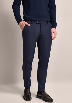TAPERED FIT - Chino - marine