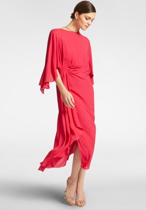 Elena Mirò, ELEGANTE CON DRAPPEGGI - Vestido informal - rosso