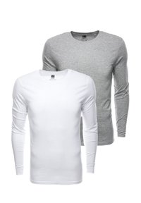 Unausgewählt, white and grey melange