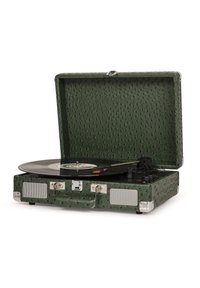 Crosley CRUISER DELUXE - SLATE - Tocadiscos - grün