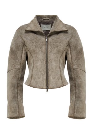 SERRA  - Giacca di pelle - grey